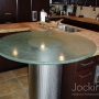 thick glass counter top